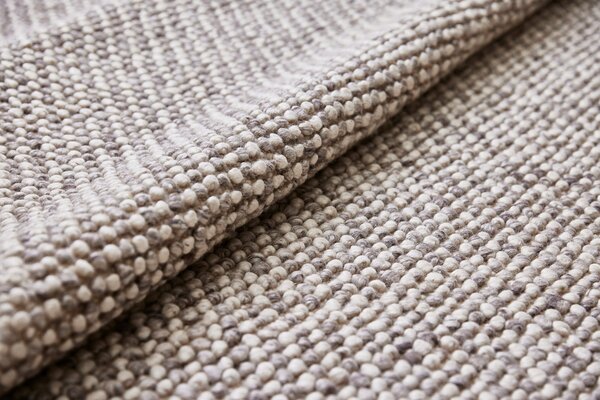 Diamond Carpets India , Ručne viazaný kusový koberec Maya DE 4981 White Mix, 80x150, béžová, obývacia izba