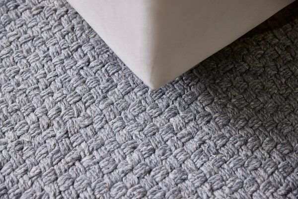 Diamond Carpets India , Ručne viazaný kusový koberec New Town DE 10032 Grey Mix, 80x150, šedá, obývacia izba