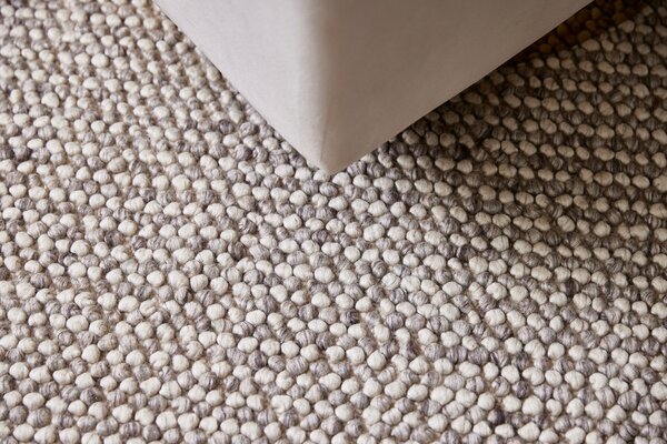 Diamond Carpets India , Ručne viazaný kusový koberec Maya DE 4981 White Mix, 80x150, béžová, obývacia izba