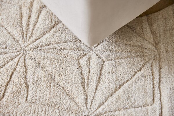 Diamond Carpets India , Ručne viazaný kusový koberec Michelangelo I DESP P105 (2), 80x150, biela, obývacia izba