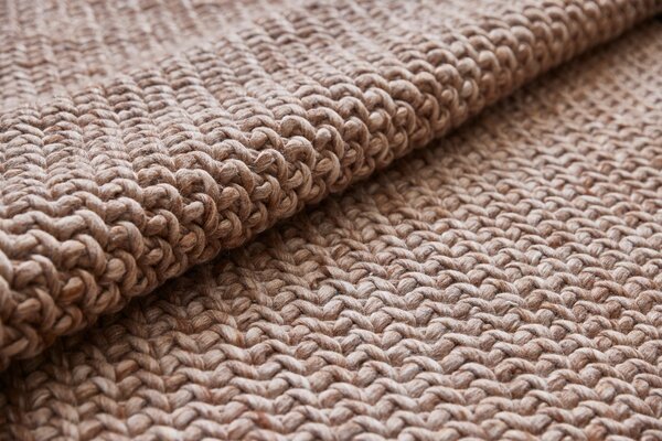 Diamond Carpets India , Ručne viazaný kusový koberec Sigma Sand DESP P106 Brown Mix, 120x170, béžová, obývacia izba