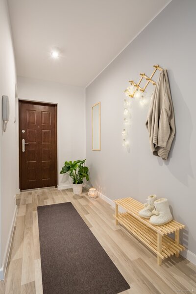 Vopi , Behúň na mieru Astra hnedý, šíre 90 cm, hnedá, chodba / predsieň