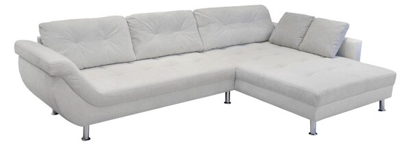 ROHOVÁ SEDAČKA, plast, textil, kompozitné drevo, krémová Livetastic - Sedačky, Online Only