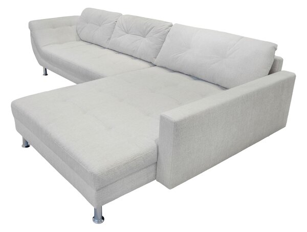ROHOVÁ SEDAČKA, plast, textil, kompozitné drevo, krémová Livetastic - Sedačky, Online Only