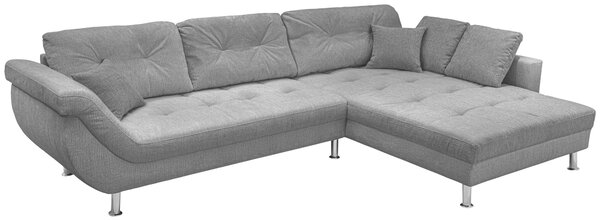 ROHOVÁ SEDAČKA, plast, textil, kompozitné drevo, tmavosivá Livetastic - Sedačky, Online Only