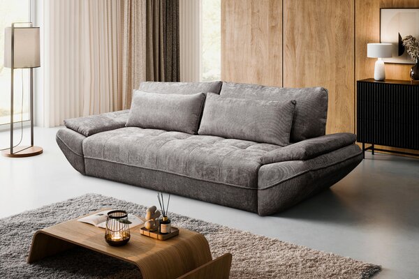 ROZKLADACIA POHOVKA, drevo, textil, kompozitné drevo, taupe Livetastic - Sedačky, Online Only