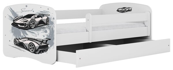 POSTEĽ PRE DETI A MLÁDEŽ 80/160 cm, biela MID.YOU - Detské izby, Online Only