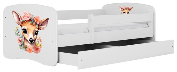 POSTEĽ PRE DETI A MLÁDEŽ 80/160 cm, biela MID.YOU - Detské izby, Online Only