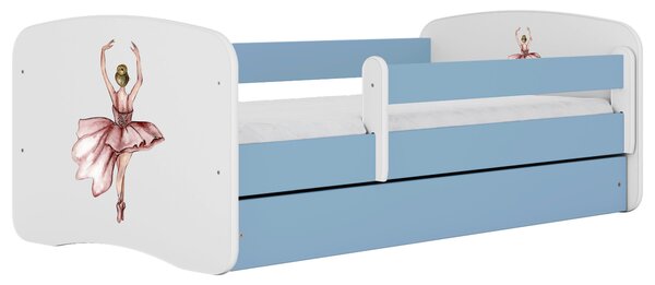 POSTEĽ PRE DETI A MLÁDEŽ 80/160 cm, modrá, biela MID.YOU - Detské izby, Online Only