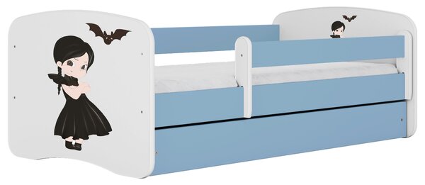 POSTEĽ PRE DETI A MLÁDEŽ 80/160 cm, modrá, biela MID.YOU - Detské izby, Online Only