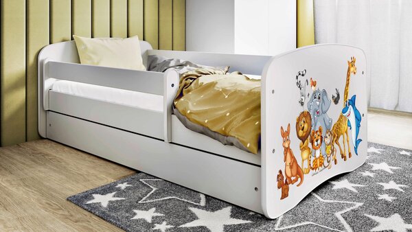 POSTEĽ PRE DETI A MLÁDEŽ 80/160 cm, biela MID.YOU - Detské izby, Online Only
