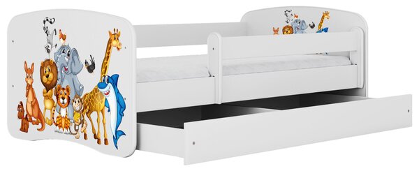 POSTEĽ PRE DETI A MLÁDEŽ 80/160 cm, biela MID.YOU - Detské izby, Online Only