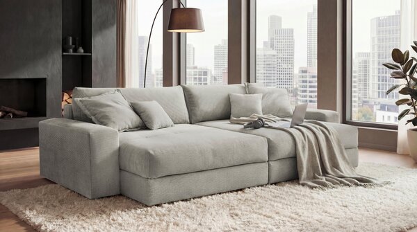 VEĽKÁ POHOVKA, textil, béžová Livetastic - Sedačky, Online Only