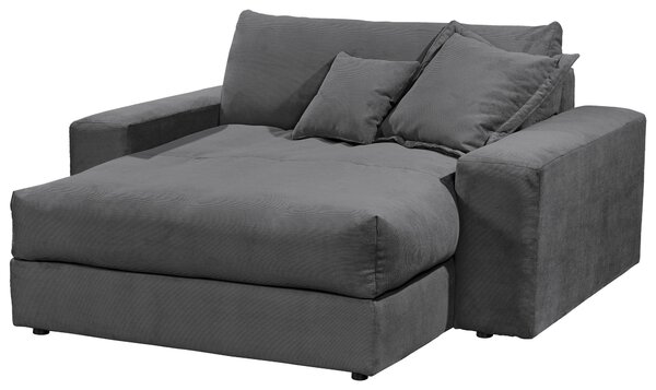XXL KRESLO, textil, antracitová Livetastic - Online Only obývacie izby, Online Only