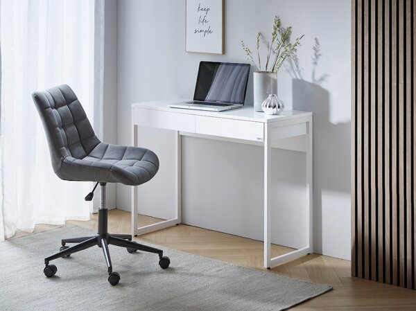 PÍSACÍ STÔL, biela, 102/40/76 cm Hom`in - Online Only kancelárie, Online Only