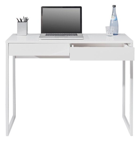PÍSACÍ STÔL, biela, 102/40/76 cm Hom`in - Online Only kancelárie, Online Only