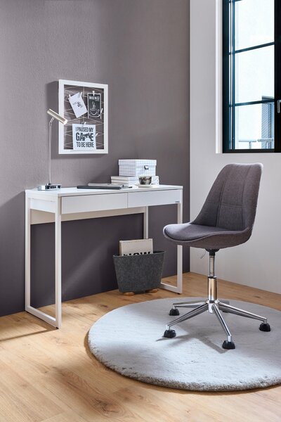 PÍSACÍ STÔL, biela, 102/40/76 cm Hom`in - Online Only kancelárie, Online Only