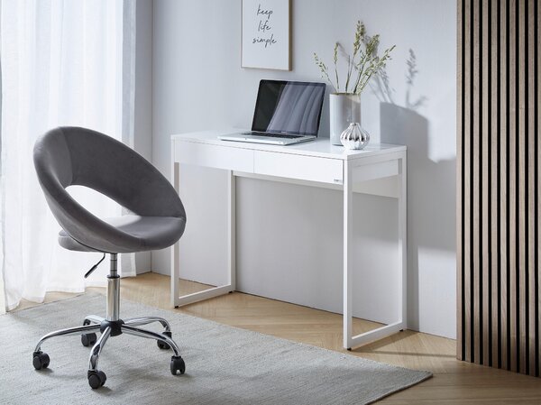 PÍSACÍ STÔL, biela, 102/40/76 cm Hom`in - Online Only kancelárie, Online Only