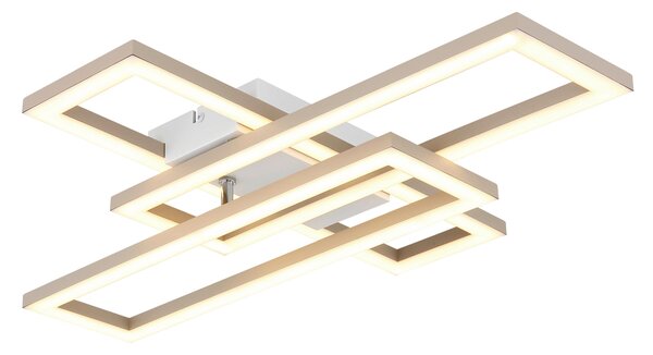 STROPNÉ LED SVIETIDLO, 55/40/7,5 cm Globo - Online Only bytové doplnky, Online Only
