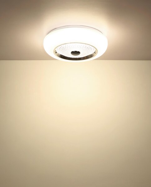 STROPNÉ LED SVIETIDLO, 38,5/10 cm Globo - Online Only bytové doplnky, Online Only