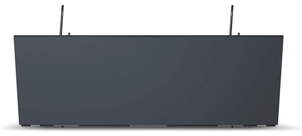 Plastový balkónový kvetináč DUC600W 58 cm - antracit