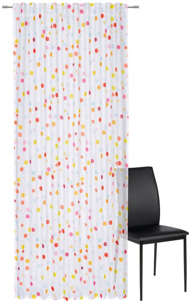 HOTOVÝ ZÁVES, priehľadné, 140/245 cm Esposa - Záclony & závesy