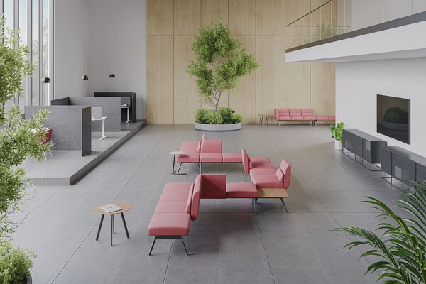 LD SEATING - Dvojmiestna lavica NIDO NI-BE2