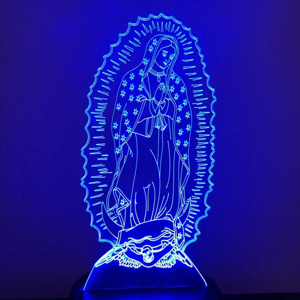 3Dmix 3DL-BSC022 – 3D LED nočná lampa - Panna Mária