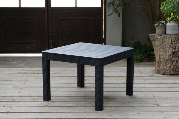 STÔL NA TERASU, plast, 59/59/43 cm Ambia Garden - Záhradné stoly