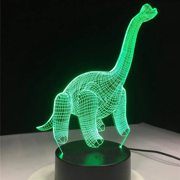 3Dmix 3DL-BSC045 – 3D LED nočná lampa - Diplodokus