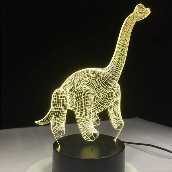 3Dmix 3DL-BSC045 – 3D LED nočná lampa - Diplodokus