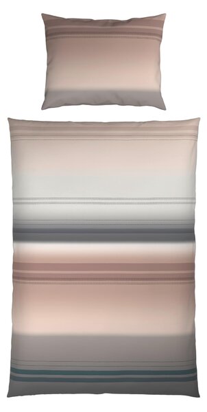 POSTEĽNÁ BIELIZEŇ, satén, taupe, 140/200 cm Novel - Obliečky & plachty