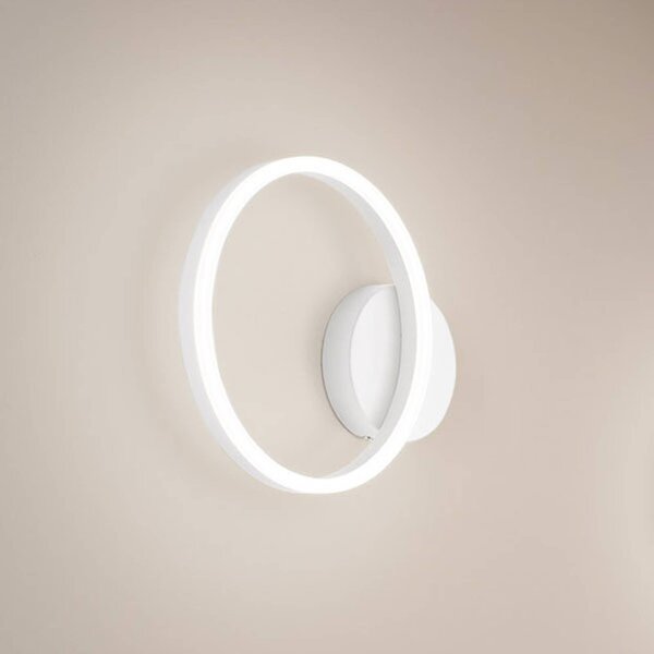 Nástenné LED svietidlo Giotto 1-plameňové biele