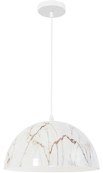 Toolight Toolight, závesná lampa APP911-1CP Marble, imitácia kameňa, OSW-06620