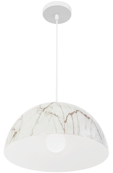 Toolight Toolight, závesná lampa APP911-1CP Marble, imitácia kameňa, OSW-06620