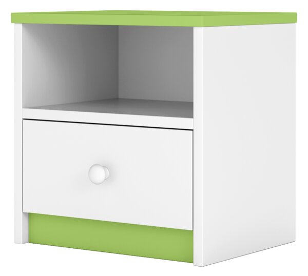 Kocot kids Detský nočný stolík Babydreams 40 cm zelený