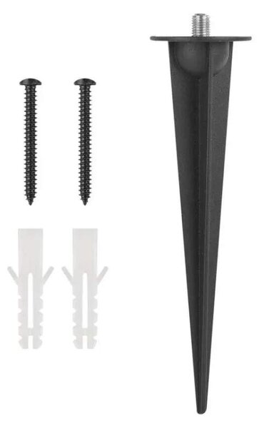 Solárne stĺpikové svietidlo EMOS VEREA – 460 lm, PIR 10 m, IP44, teplá biela (ZGK0B4S)