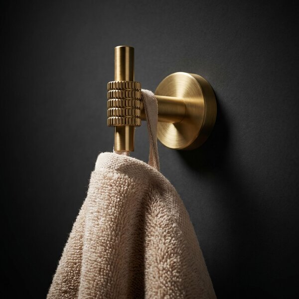 Kúpeľňový háčik 29104 Riwon Brush Gold