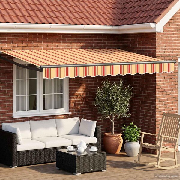 Maison Exclusive – Elektrická solárna markíza, 2,5 x 2 metre
