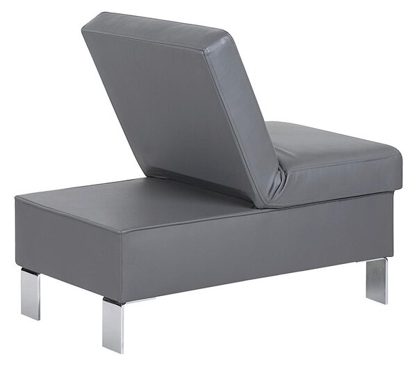 TABURETKA, koža, 91/44/57 cm Livetastic - Kreslá, Online Only