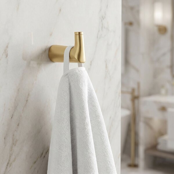 Kúpeľňový háčik 16204 Vibe Brush Gold