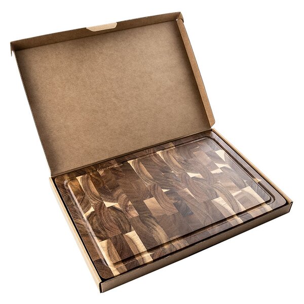 ATMOWOOD Kuchynská doska z akáciového dreva 42,3 x 29,5 x 2,8 cm