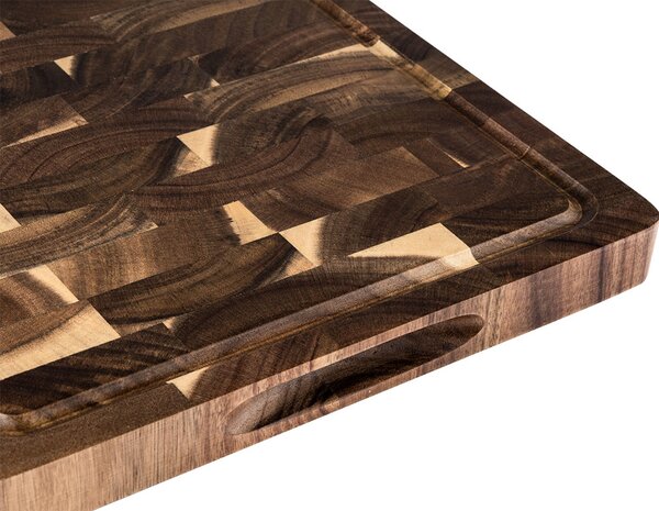 ATMOWOOD Kuchynská doska z akáciového dreva 36 x 24,2 x 2,7 cm