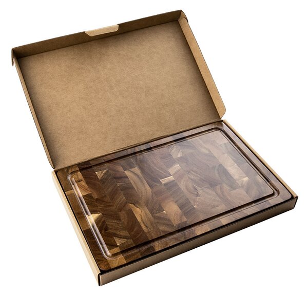 ATMOWOOD Kuchynská doska z akáciového dreva 36 x 24,2 x 2,7 cm