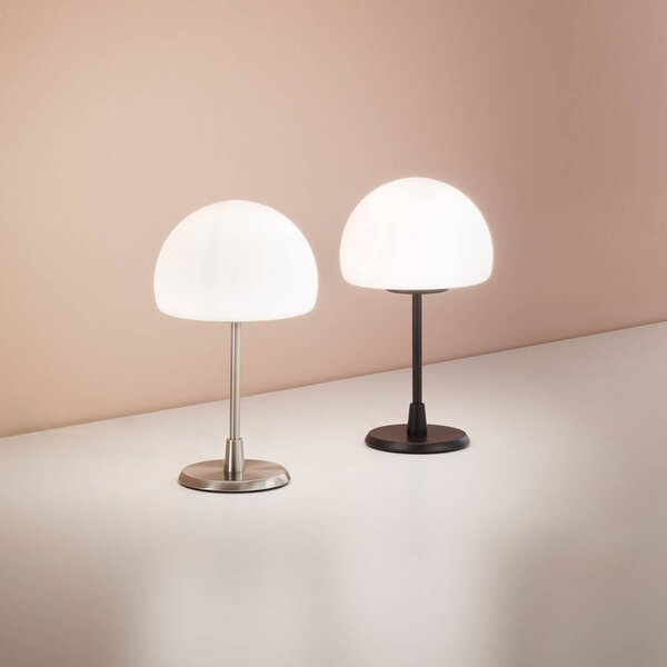 Stolná LED lampa Gaia dotykový stmievač čierna