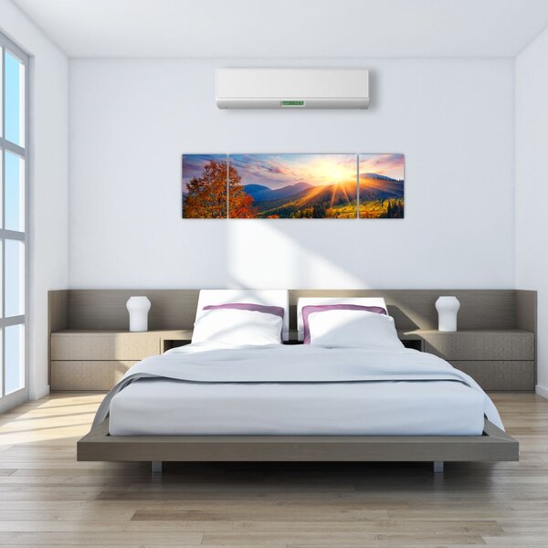 Obraz - jeseň v prírode (Obraz 170x50cm)