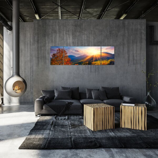 Obraz - jeseň v prírode (Obraz 170x50cm)