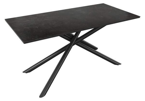 ZÁHRADNÝ STÔL, kov, kameň, 180/90/75 cm Amatio - Záhradné stoly