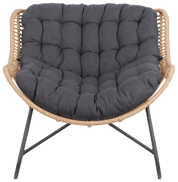 ZÁHRADNÉ KRESLO, kov, plast, textil Ambia Garden - Záhradné stoličky