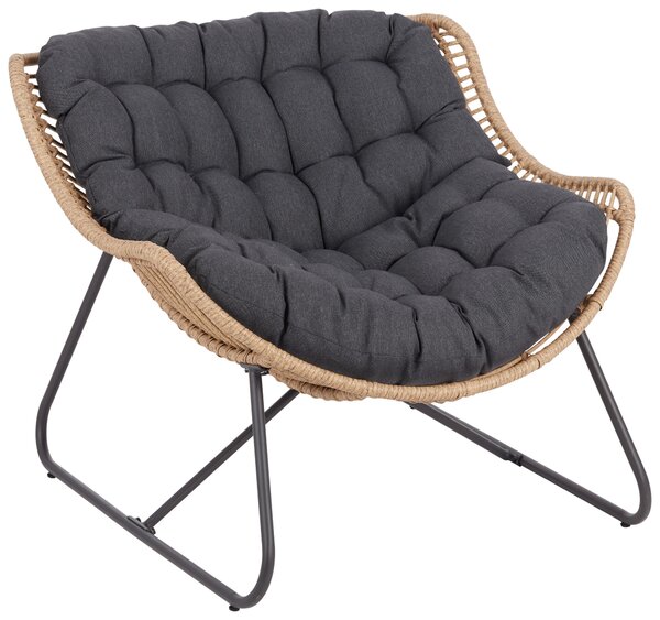ZÁHRADNÉ KRESLO, kov, plast, textil Ambia Garden - Záhradné stoličky